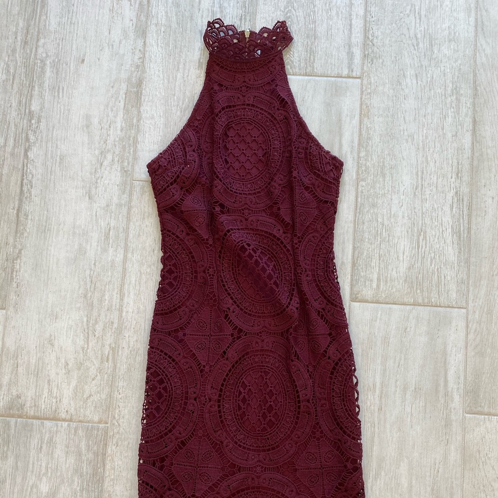 tight fitting mini dress